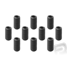 Stavěcí imbusový šroub M3x6mm, 10 ks.