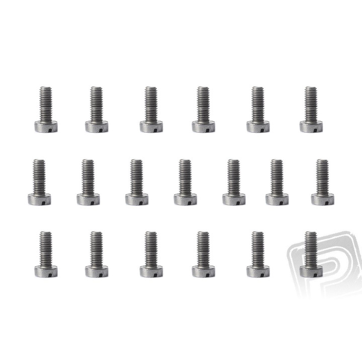 Ocelový šroub s válcovou hlavou M3x8mm, 20ks