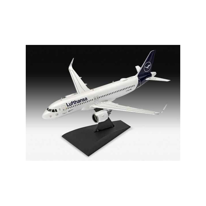 Plastic ModelKit letadlo 03942 - Airbus A320 Neo Lufthansa "New Livery" (1:144)