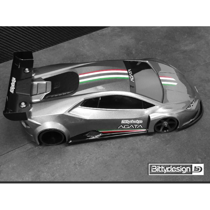 Čirá karoserie AGATA GT12 1/12
