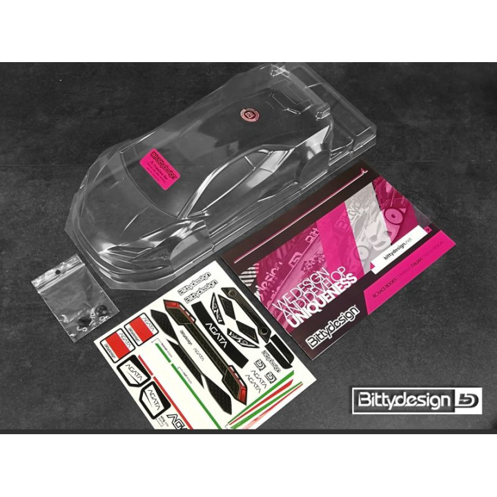 Čirá karoserie AGATA GT12 1/12