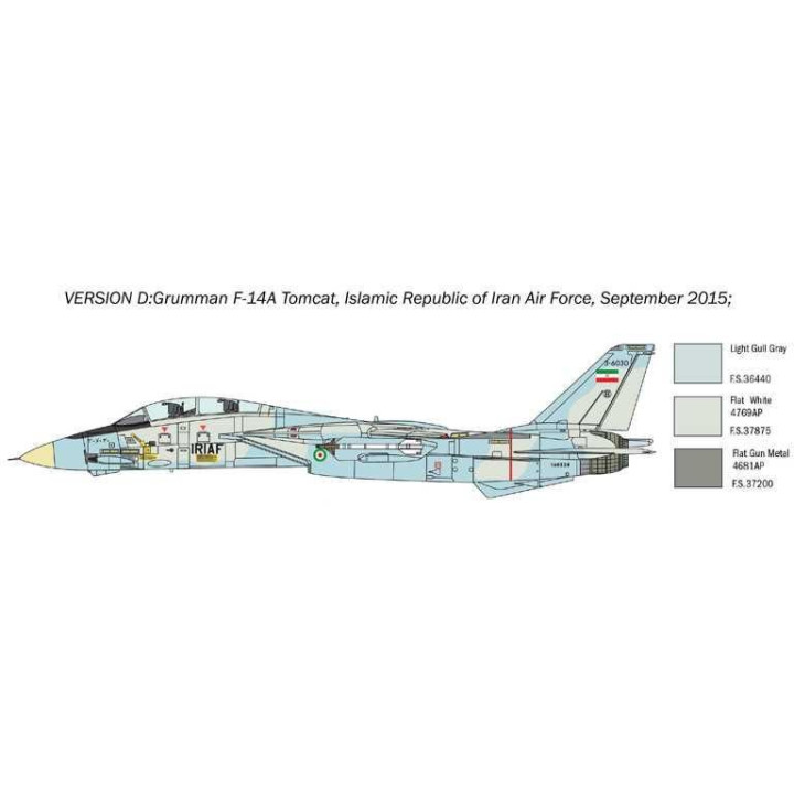 Model Kit letadlo 1414 - F-14A Tomcat (1:72)