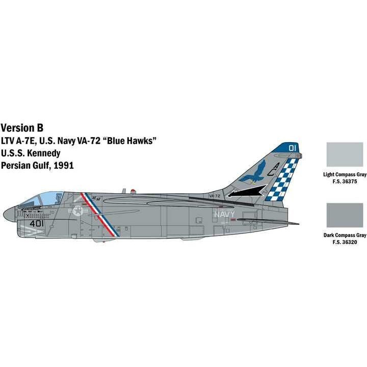 Model Kit letadlo 2797 - A-7E Corsair II (1:48)