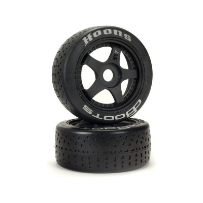 Arrma kolo s pneu 2.9" dBoots Hoons 42/100 stříbné (2)