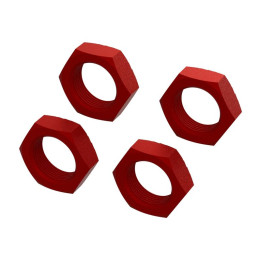 Arrma matice kola 24mm, červená (4)
