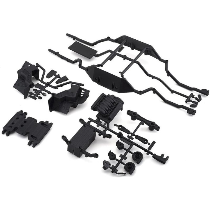 Axial spodní kolejnice, lyžina, deska baterií: Wraith 1.9