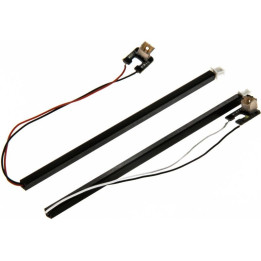 Blade rameno levé s červenou LED (2): Ozone