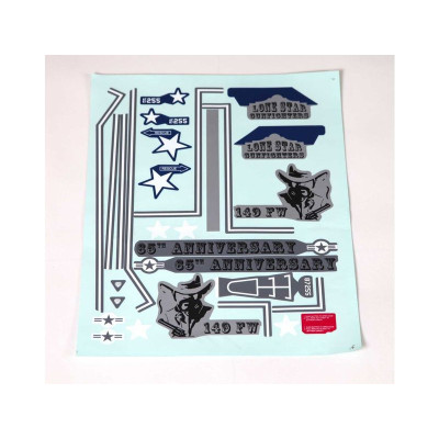 E-flite samolepky: F-16 Falcon
