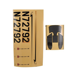 UMX J-3 BL - samolepky