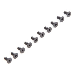 Losi: Šroub Flat Head M2.5 x 5mm (10)
