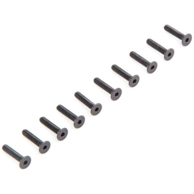 Losi: Šroub Flat Head M2.5 x 12mm (10)