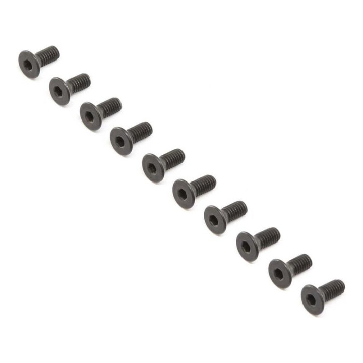 Losi Šroub Flat Head M4x10mm (10)
