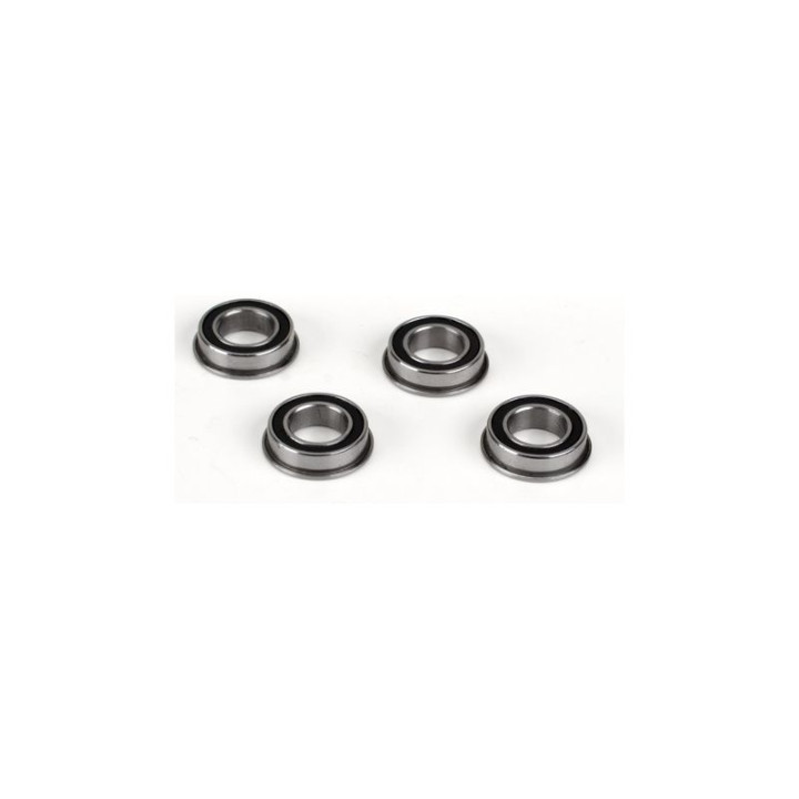 Ložisko chrom guma s přírubou 8x14x4mm (4)