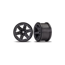 Traxxas disk 2.8" Rustler 4x4 černý (2)