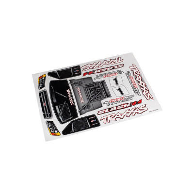 Traxxas samolepky: Slash 4x4
