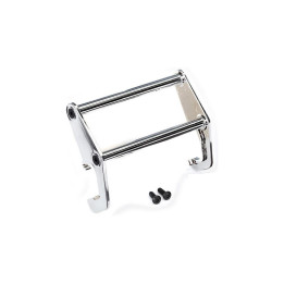 Traxxas Push bar, bumper (chrome) (fits NO8069 bumper)
