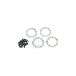 Traxxas hliníkový beadlock kroužek 2.2" šedý (4)