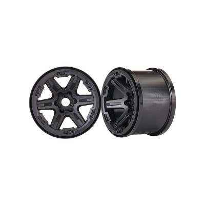 Traxxas disk 3.8" černý, 17mm drážkovaný (2)