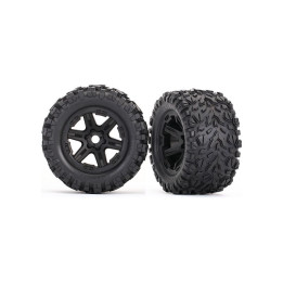 Traxxas kolo 3.8", disk černý, pneu Talon EXT (pár)