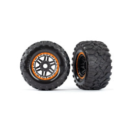 Traxxas kolo 2.8", pneu Maxx All-Terrain, disk černo-oranžový (2)