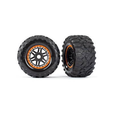 Traxxas kolo 2.8", pneu Maxx All-Terrain, disk černo-oranžový (2)