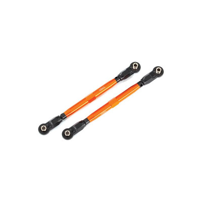 Traxxas spojovačka hliníková oranžová (2) (pro WideMaxx)