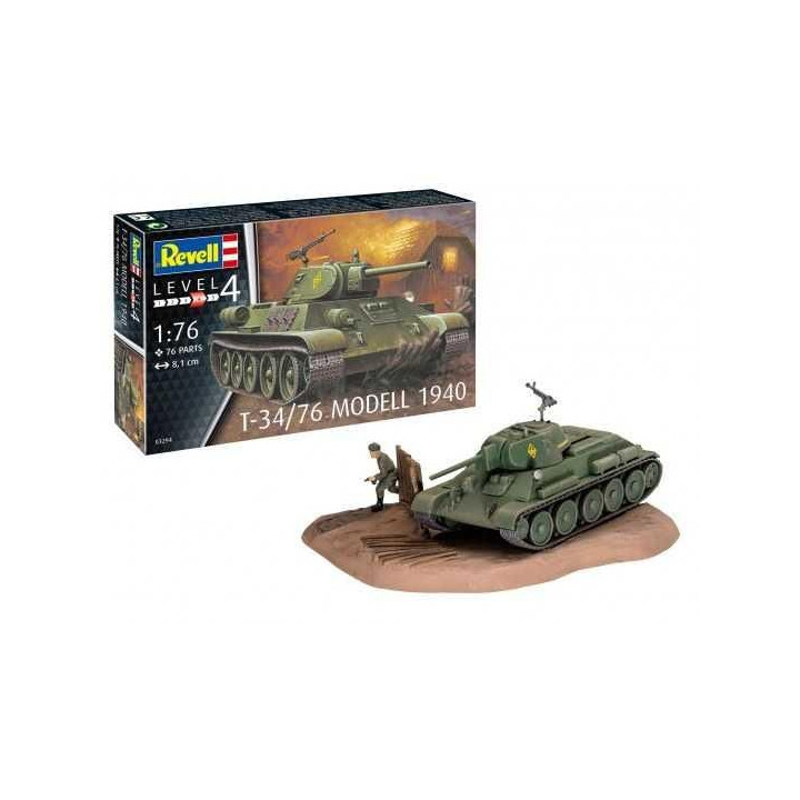 Plastic ModelKit tank 03294 - T-34/76 Modell 1940 (1:76)