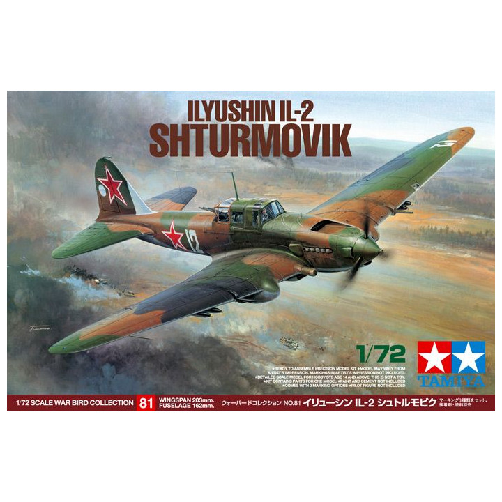 Tamiya II-2 Stormovik 1:72