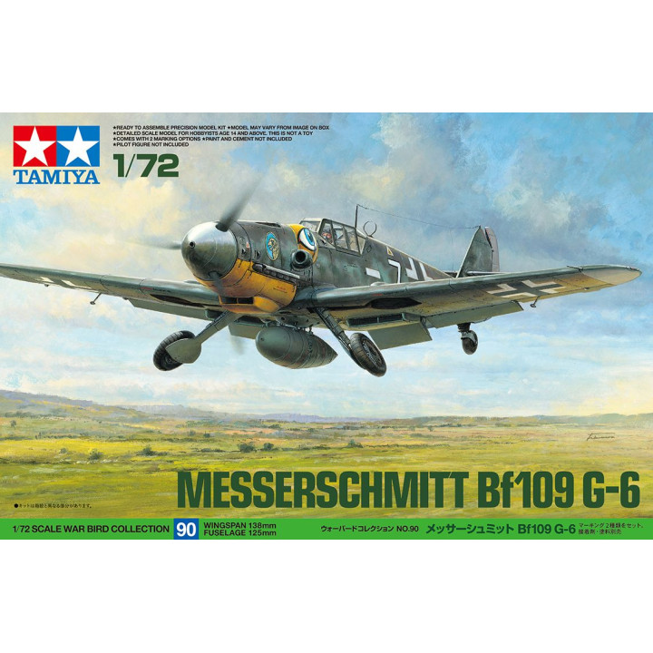 Tamiya Bf-109 G-6 Messerschmitt 1:72