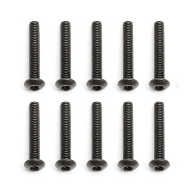 Šroub M3x18mm s imbusouvou čočkovou hlavou, 10ks.