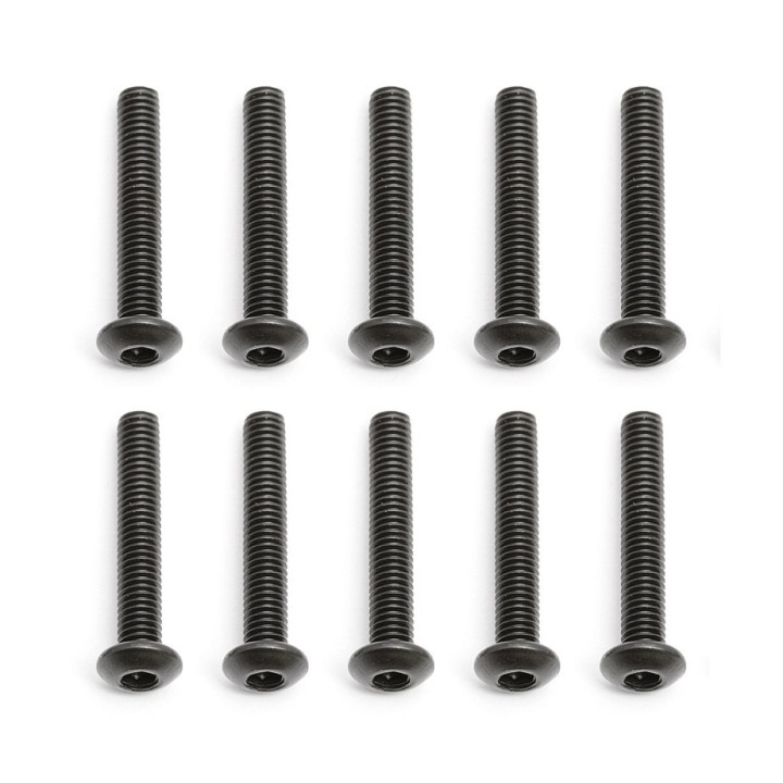 Šroub M3x18mm s imbusouvou čočkovou hlavou, 10ks.