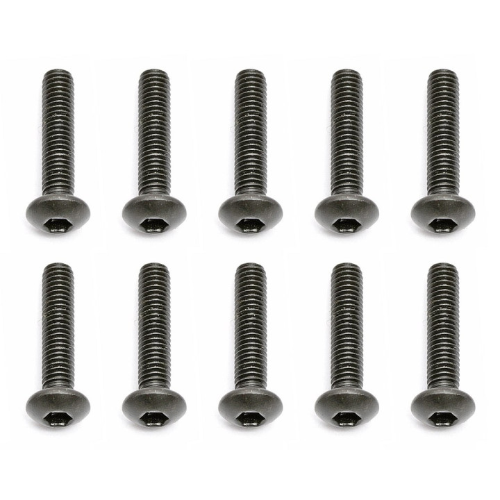 Šroub M3x14mm s imbusouvou čočkovou hlavou, 10ks.