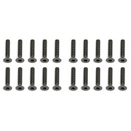 M3x16mm, Imbus šrouby s zápustnou hlavou, 10 ks.
