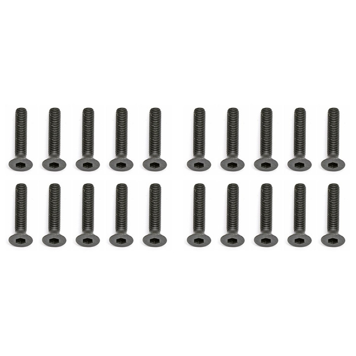 M3x16mm, Imbus šrouby s zápustnou hlavou, 10 ks.