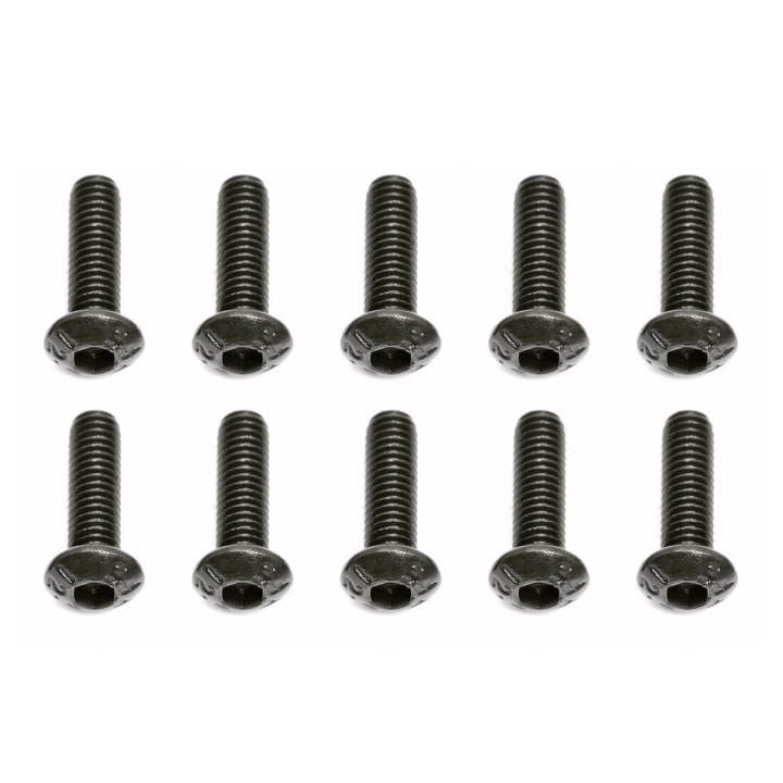 M3x10mm, Imbus šrouby s kulatou hlavou, 10 ks.