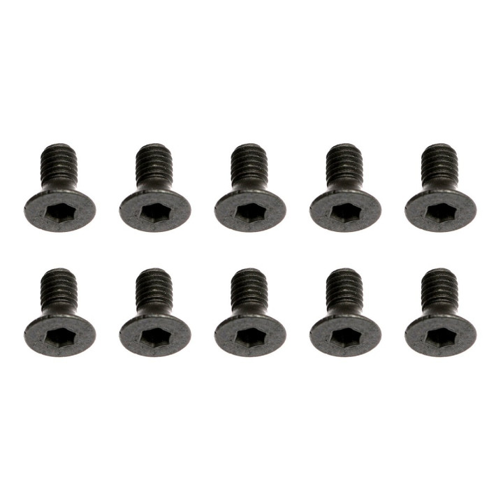 M3x0,5x6mm, Imbus šrouby s zápustnou hlavou, 10 ks.