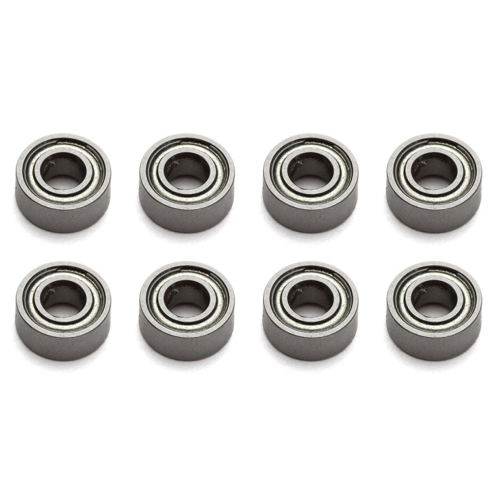 Kuličkové ložiska 3x7x3mm, 8 ks.