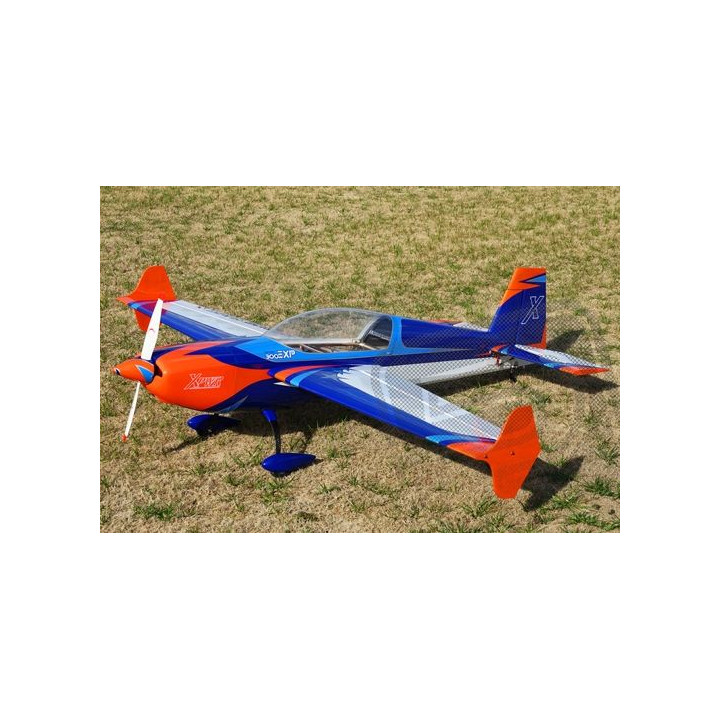 70" Extra 300 EXP V2 - oranžová/modrá/bílá 1,77m - el. verze