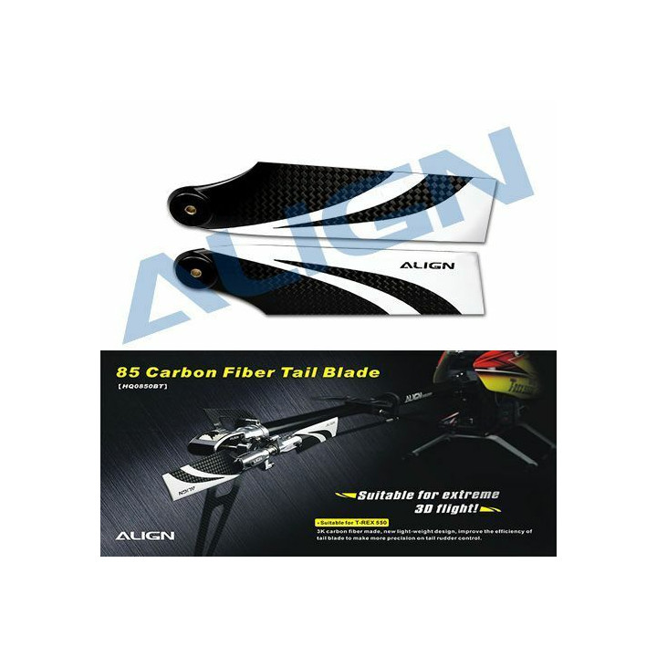 Align T-Rex 550E HQ0900B 90 Carbon Fiber Tail Blad