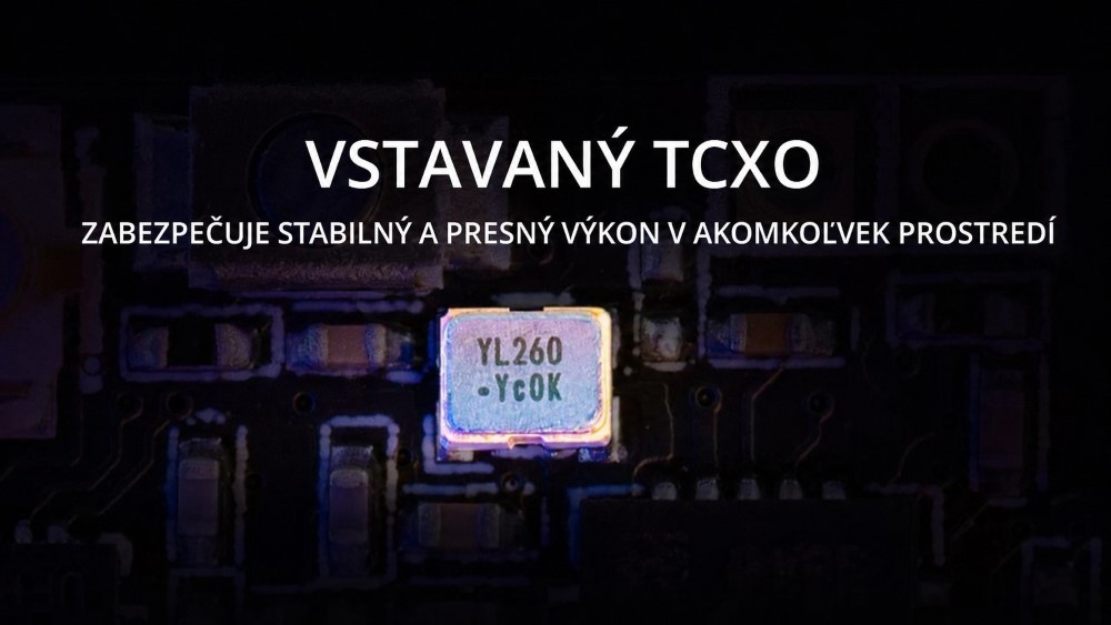 Vstavaný oscilátor TCXO prijímača RadioMaster R85C
