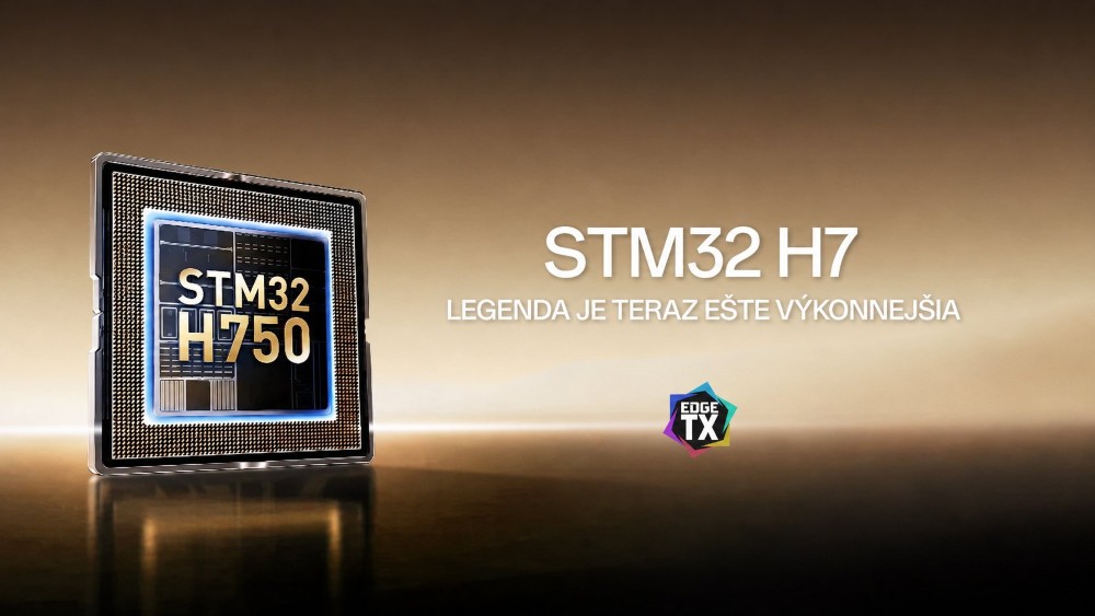 Procesor STM32 H7 vysielača RadioMaster TX16S MK3 MAX