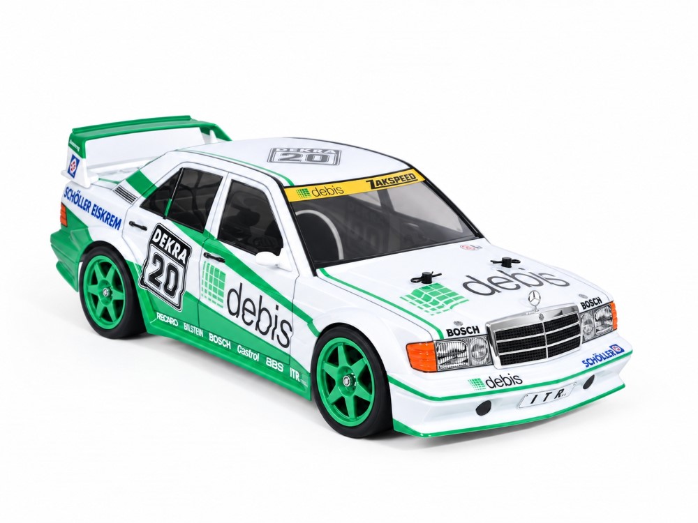 Tamiya Mercedes-Benz 190E debis Zakspeed detail modelu