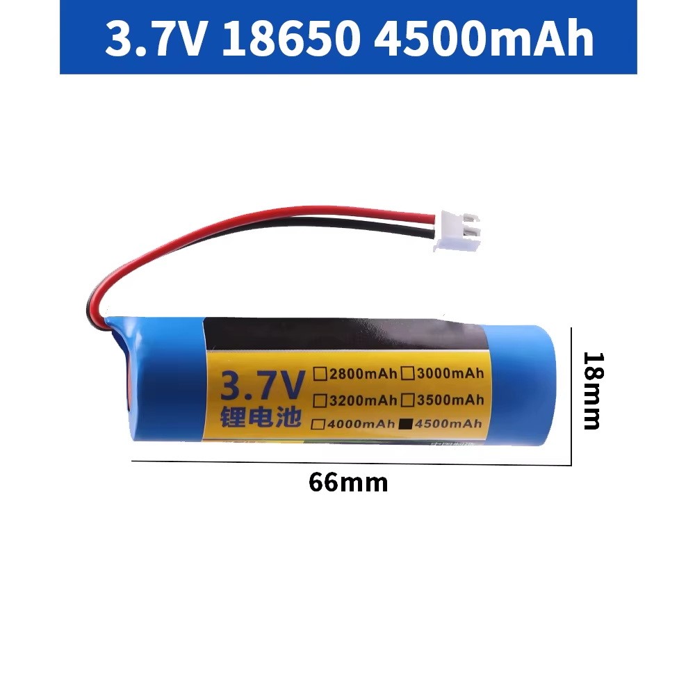 Rozmery batérie 18650 3,7 V 4500 mAh