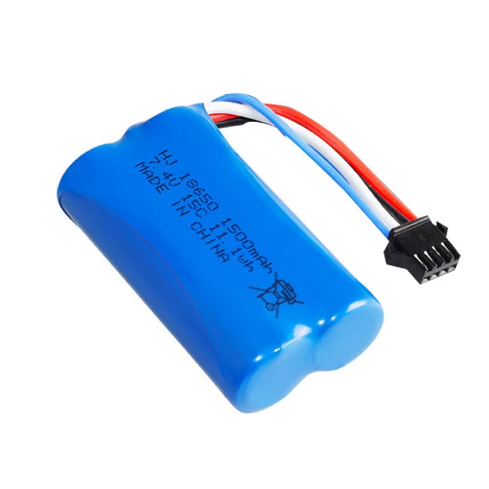 Rozmery batérie 18650 7,4 V 1500 mAh