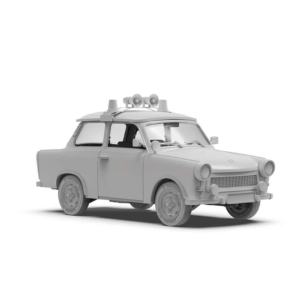 Detail karosérie Trabant 601 S