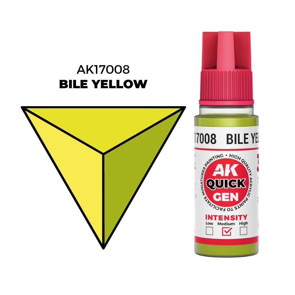 AK QUICK GEN Bile Yellow 18 ml AK17008
