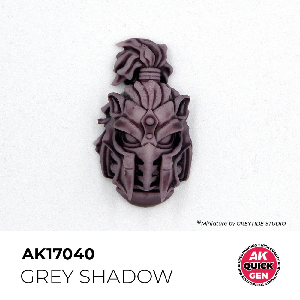 Príklad použitia farby Grey Shadow na miniatúre