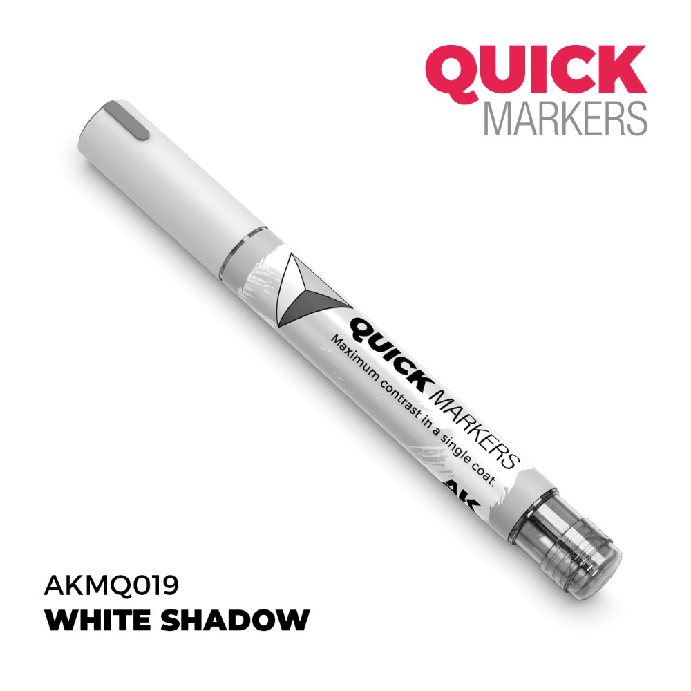Ukážka použitia markeru White Shadow na miniatúre