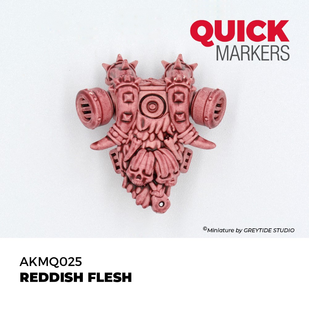 Výsledný odtieň Reddish Flesh Quick Marker