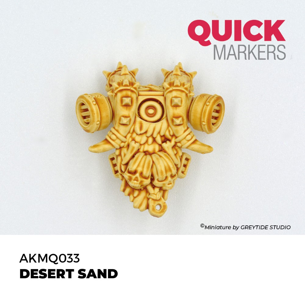Výsledný odtieň Desert Sand Quick Marker